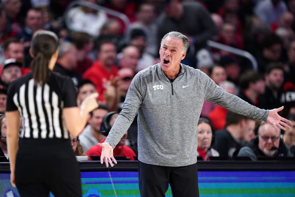 TCU head coach Jamie Dixon has led the Horned Frogs to the NCAA Tournament in each of the last three seasons.