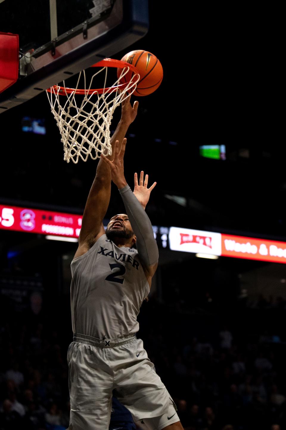 Xavier forward Jerome Hunter (2) had 10 points off the bench in the Musketeers' win over South Carolina State.