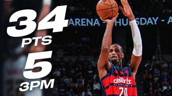 Sarr scores 34 as Wizards shock Nuggets with late-game heroics
