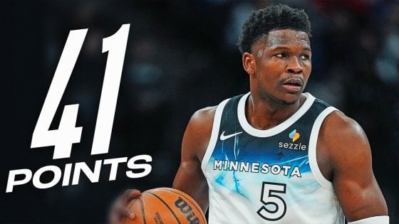 Edwards drops 41 as Timberwolves cruise past Jazz for eighth straight win