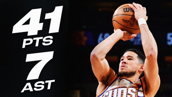 Booker’s 41-point performance lifts Suns past Bulls